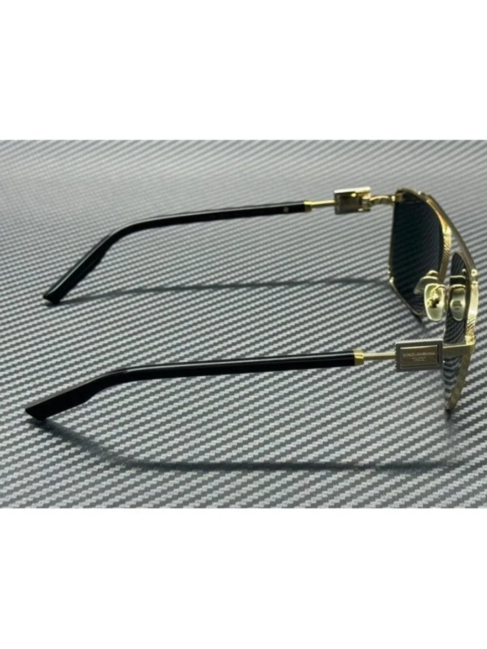 New Dolce & Gabbana Men Gold Sunglasses -12-145